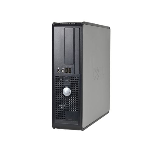 Unité centrale Dell 745 SFF - Core 2 Duo - RAM 2Go - HDD 80Go - Windows 7 - Reconditionné