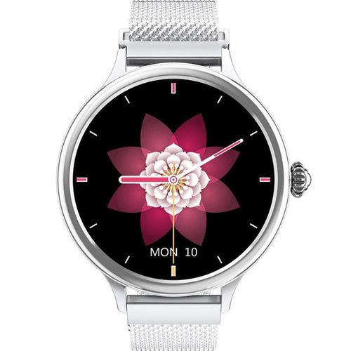 Montre Connect&eacute;e LOKMAT IP68 Etanche Fitness Tracker-Argent-Chronus