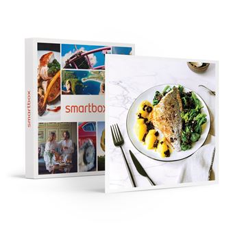 SMARTBOX - Coffret Cadeau Panier à cuisiner Recettes et Cabas pour 4 personnes avec 3 délicieuses recettes et une option gourmande au choix-Gastronomie - 1