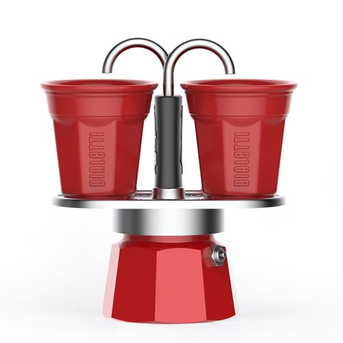 Set mini express 2 tasses rouge - Bialetti - Rouge - Aluminium