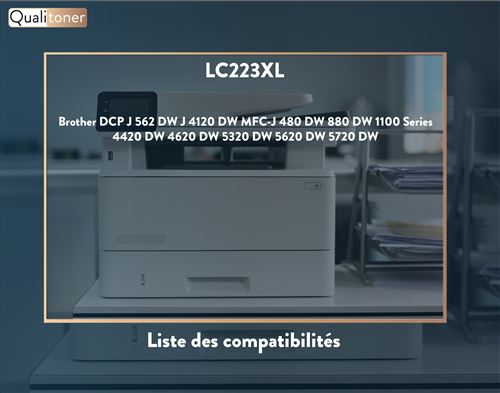 Compatible Brother LC223C Cartouche Cyan LC223C (Cerf volant)