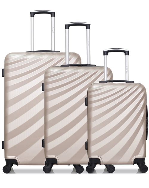 wave paris - lot de 3 - valise grand format,