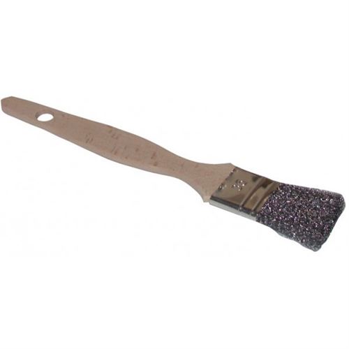 Pinceau plat poil acier