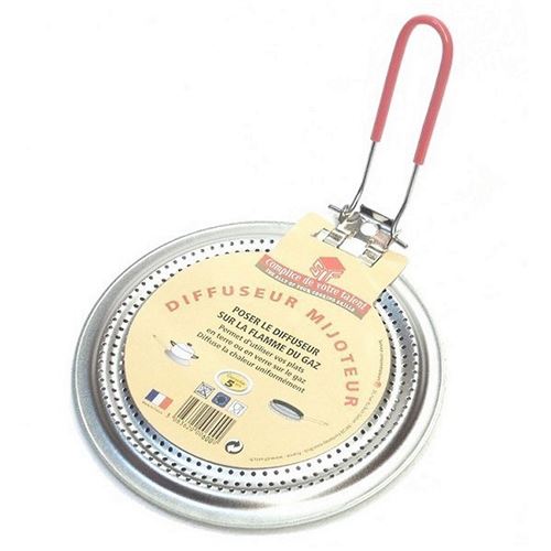 Mijoteur 21 Cm Diffuseur Flamme Plat Terre Cuite Verre Garantie 5 Ans Cuisine
