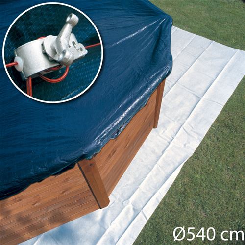 Bâche hivernage piscine hors-sol gré ø540 cm