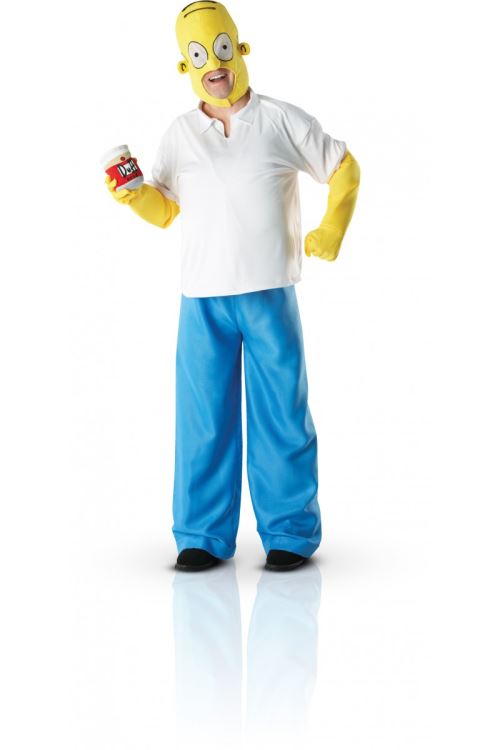 Costume luxe adulte homer simpson standard