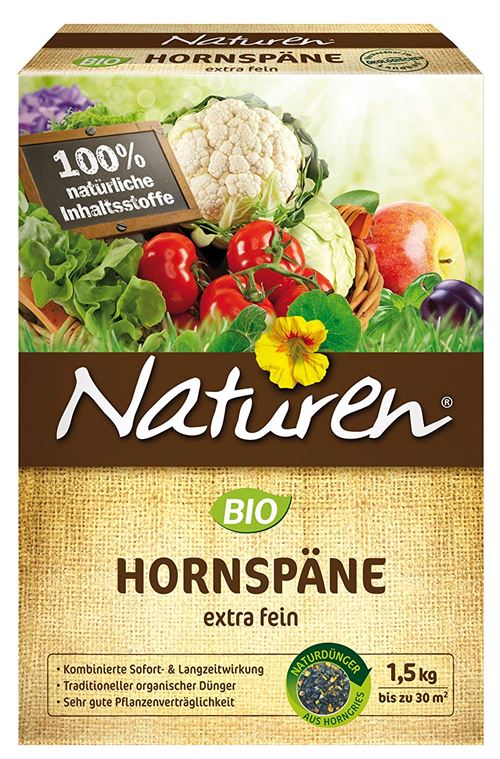 NATUREN Copeaux de corne biologiques 1,5 kg