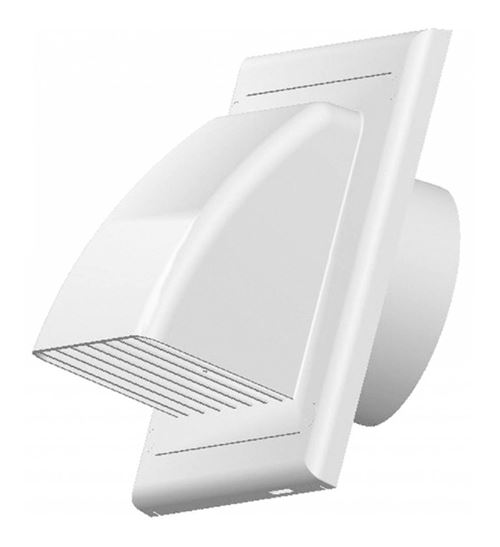 Non Communiqué Grille Aération Vents Couvrant Extérieur 125Mm - Image 1
