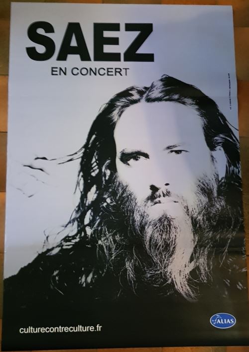 SAEZ - En Concert 2019 - AFFICHE