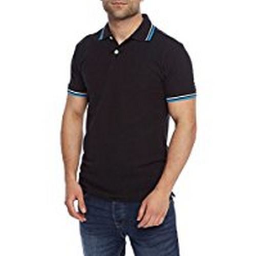 Polo à manches courtes Fruit Of The Loom pour homme (2XL) (Bleu marine profond/Blanc) - UTBC1378