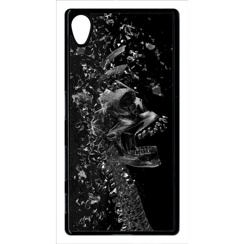 Coque Sony Xperia Z5 Squelette Verre Bris