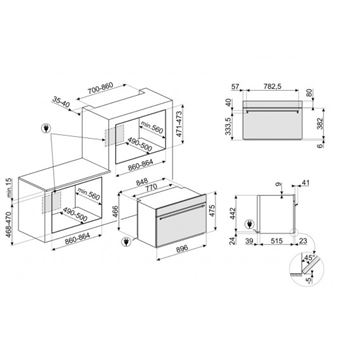 SMEG Four encastrable EcoClean SFR9300X