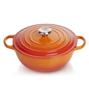 Ancienne Cocotte Le Creuset Diamètre 29cm – Fonte émaillée Beige, Fabrication France