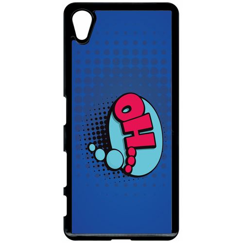 Coque Sony Xperia X Oh Fond Bleu Lectrique