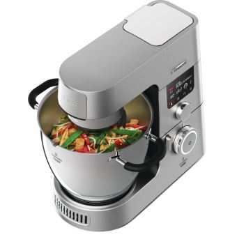 Kenwood KCC9040S Cooking Chef Gourmet Robot de Cuisine, 1500 W, Induction 20-180 °C, Capacité de 6,7 L