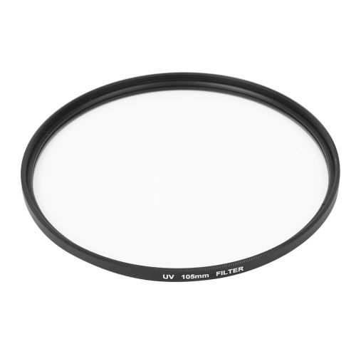 Filtre UV lentille UV en verre 105 mm pour appareil photo reflex num&eacute;rique Canon / Nikon / Sony 