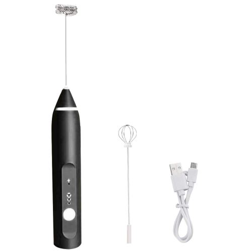 Électrique Rechargeable Fouet Café Au Lait Lait Thé Stir Bar Cuisson Crème Mousse CFYP339