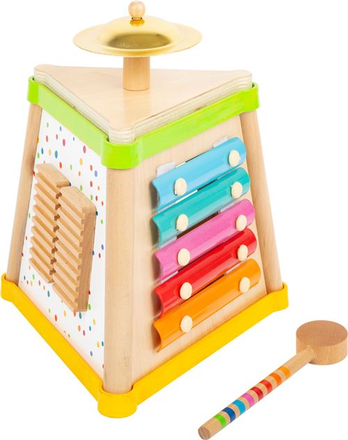 Small Foot triangle Soundmusical junior bois 19 cm blanc