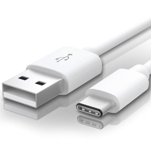 VSHOP® Câble USB Type-C vers USB-A mâle 2e génération - 1 m - Blanc