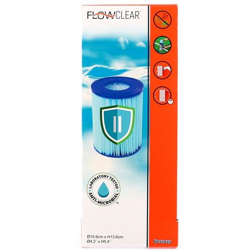 Piscine E Idromassaggi Neuf Cartouches Filtres Spa Piscine Bestway 2 Cartouches Filtre Blanc 70831 Giardino E Arredamento Esterni Futbolycia Uy