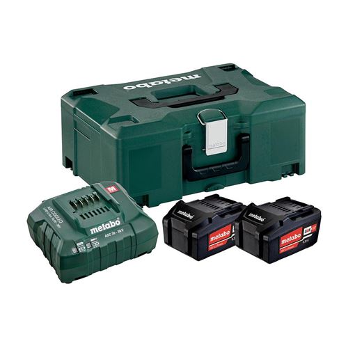 Pack 2 Batteries Li-Ion 18V 2x5.2Ah Metabo