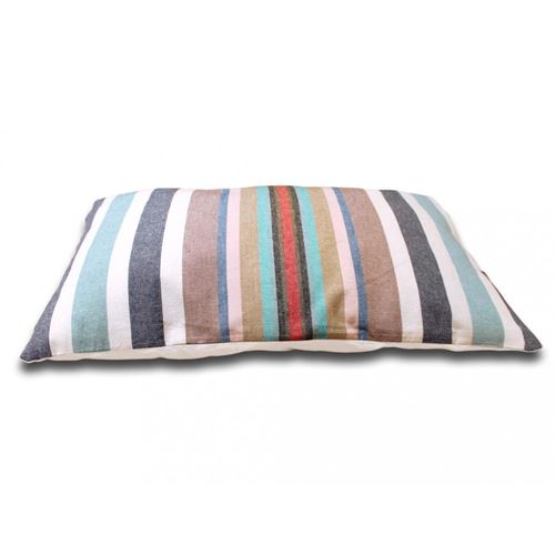 SOLEIL D'OCRE Coussin Stripes 32x50 cm bleu