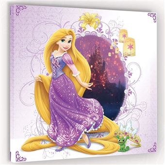 Bebegavroche Tableau Princesse Raiponce Disney 80 X 80 Cm Achat Prix Fnac