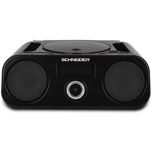 Radio Cd Bluetooth Schneider Sc420bbxblk - 20 Places De Mémoires - Bluetooth 3.0 - Noir