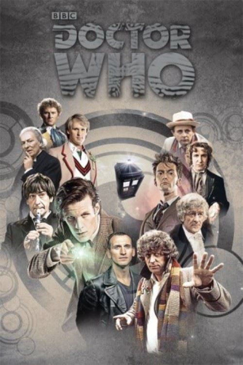 Doctor Who Poster - Docteurs Au Fil Des Temps (91x61 cm)