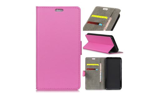 Etui type portefeuille fushia pour Nokia 2 rabat latéral articulé fonction stand