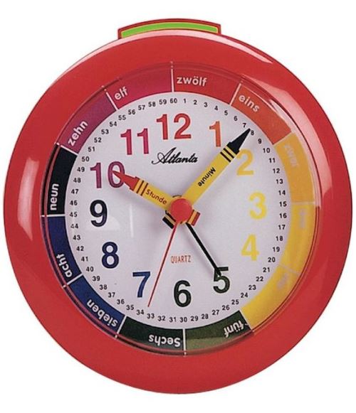 Réveil Atlanta Montre File 12651 Blanc