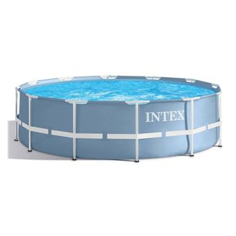 Piscine Tubulaire Ronde Intex Prism 366 X 099 M Avec Accessoires