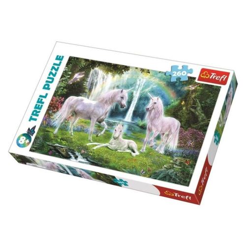 Trefl Puzzle 260 pièces - Pièces XXL - Licornes