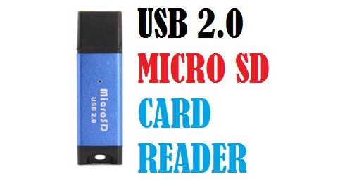 IDEAL DREAM Standard USB 2.0 Lecteur de Carte Mémoire Micro SD Jusqu'à 32 Go