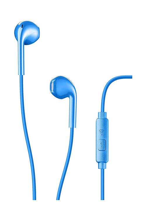 Aql Live Écouteur Binaural Avec Fil Bleu Casque Et Micro - Casques Et Micros (avec Fil, Écouteur, Binaural, Intra-aural, Bleu)