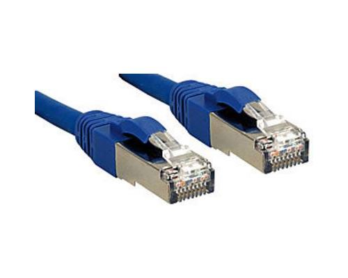 Lindy Premium - Verbindingskabel - RJ-45 (M) naar RJ-45 (M) - 3 m - SFTP - CAT 6 - halogeenvrij - blauw