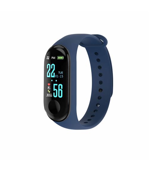 Bracelet connecté multisports - Blaupunkt - BLP5220-116 - Bleu marine
