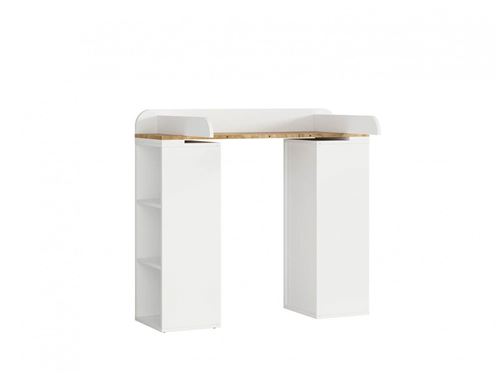 BOBOCHIC Élément pour table à langer YORGA Bois et Blanc mat