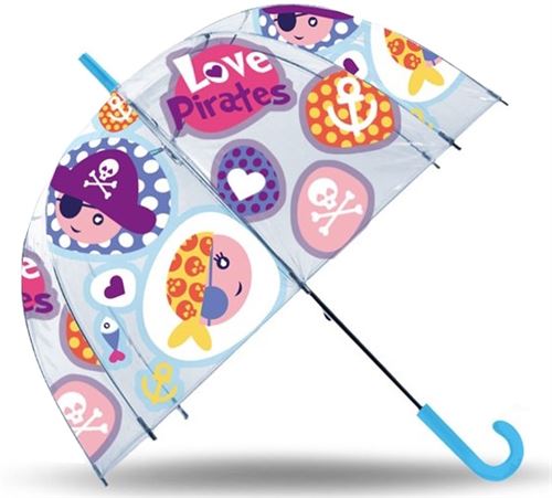 Kids Licensing parapluie Love Pirates 48 cm polyester