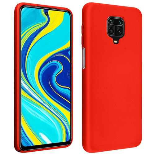 Avizar Coque Pour Xiaomi Redmi Note 9 Pro Max / Note 9 Pro / Note 9S Soft Touch Rouge