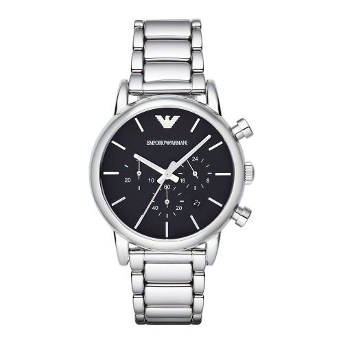 Montre Homme Emporio Armani bracelet argent AR1853
