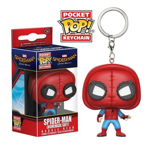 FUNKO POP! KEYCHAIN: Marvel - Spider-Man (Homemade Suit)