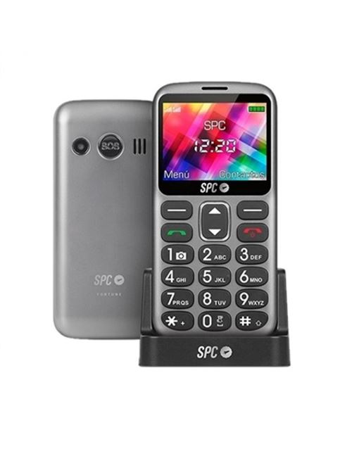 Téléphone Portable SPC 2320T FM Bluetooth 1000 mAh Gris