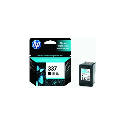 HP 337 - 11 ml - noir - original - cartouche d'encre - pour Officejet 100, 150, K7100; Photosmart C4180, C4190, D5160, D5345, D5360, D5363, D5368