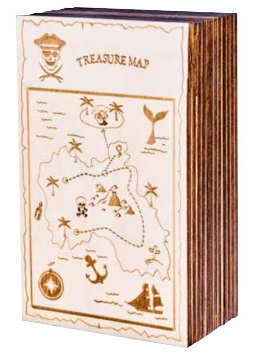 Eureka 3D Puzzle boîte secrète Caraïben14,5 x 7,7 x 4,8 cm