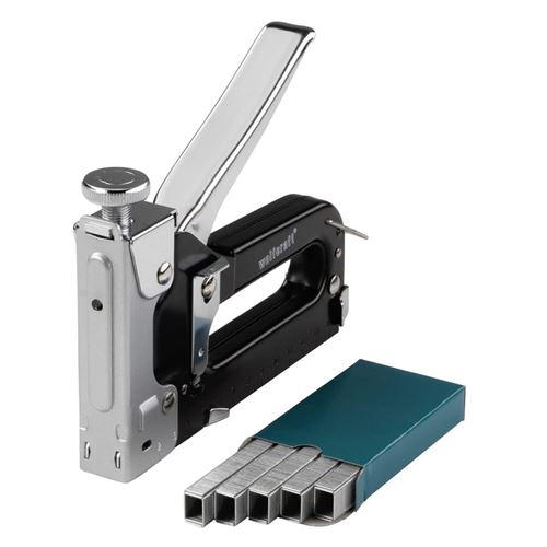 WOLFCRAFT Handtacker-Set, 1001-tlg., silber - silberfarben