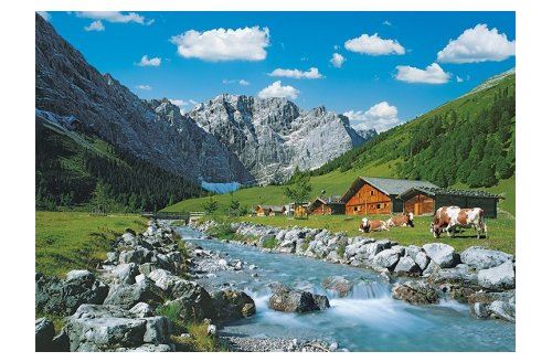 Puzzle Adulte : Autriche La Montagne De Karwendel - 1000 Pieces - Ravensburger