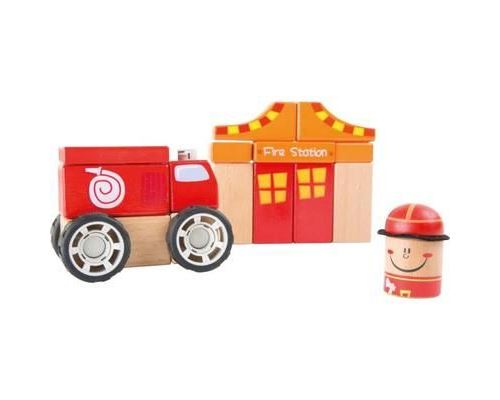Kit de construction Pompier en Bois