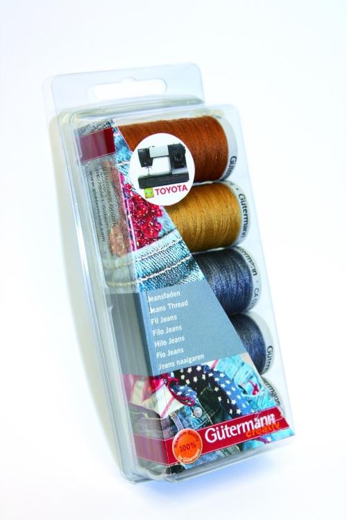 Gutermann 7313231 paquet de fil, coton, multicolore, 22 x 2,1 x 6 cm toyota gut_731323-1