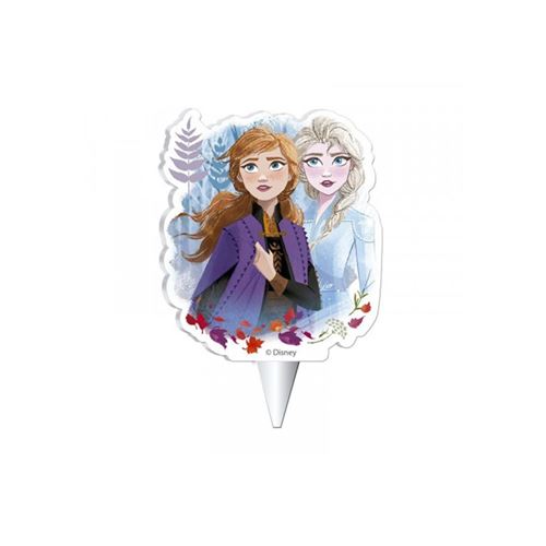 bougie anniversaire reine des neiges 8cm - 346227